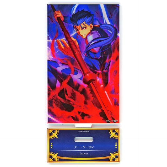 Lancer / Cu Chulainn Acrylic Stand Fate/Grand Order Servant Art Chronicle -Final Ascension Exhibition- [USED]