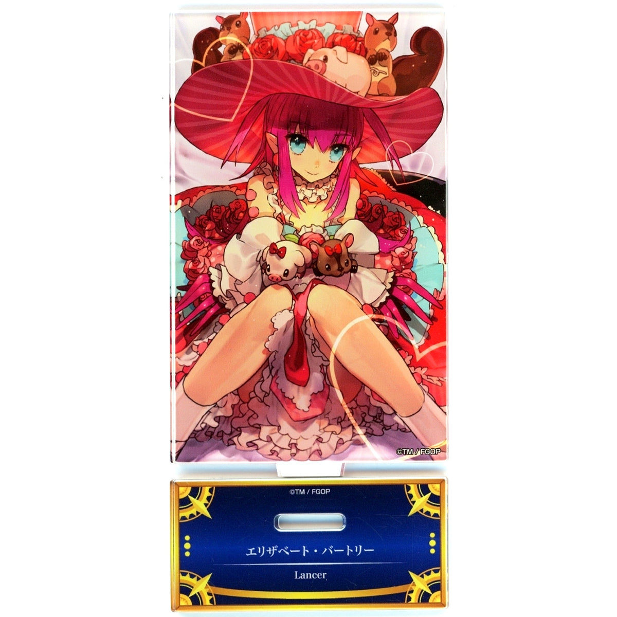 Elisabeth Bathory Lancer Fate/Grand Order Acrylic Stand Servant Art Chronicle Final Ascension Exhibition [USED]