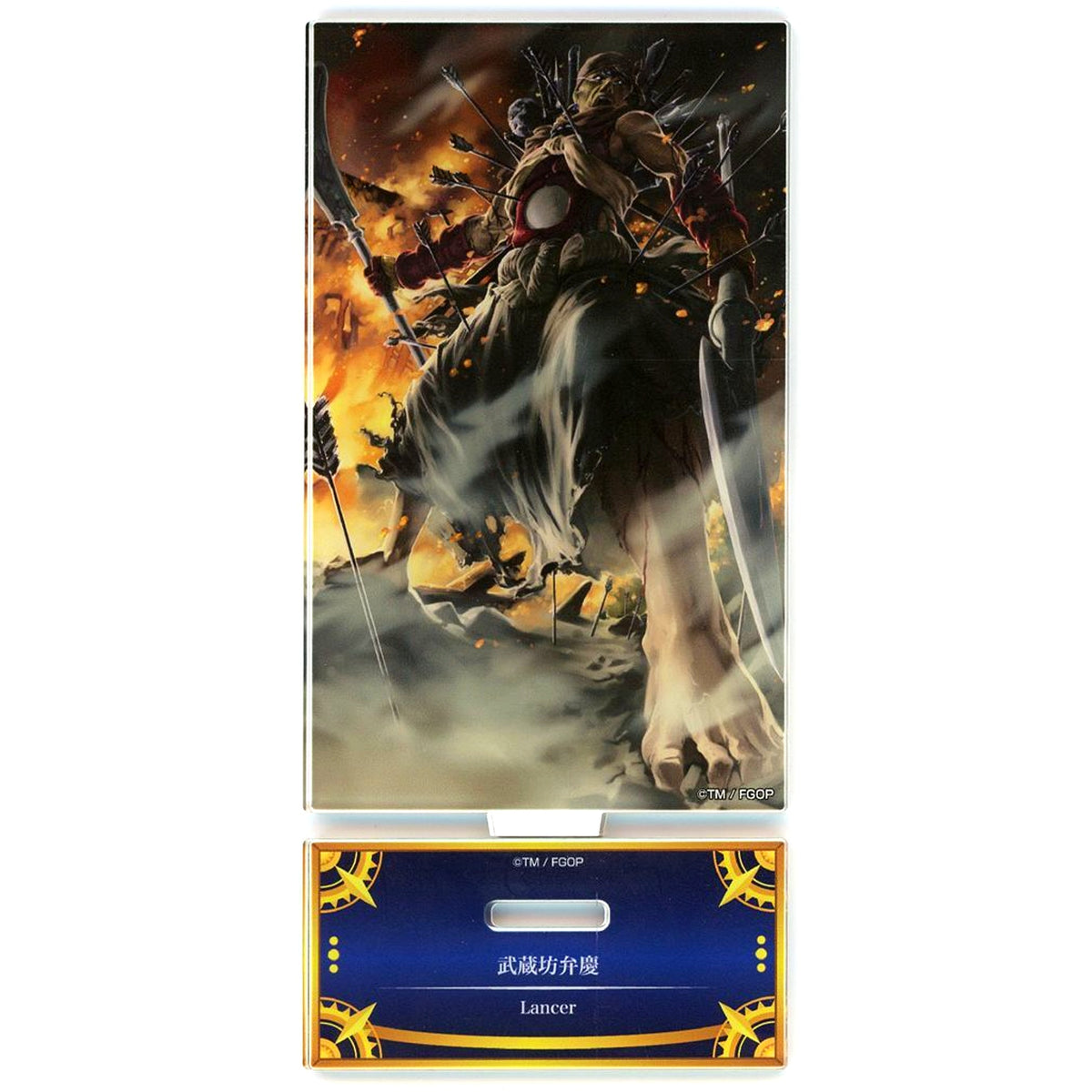 Musashibou Benkei Lancer Fate/Grand Order Acrylic Stand Servant Art Chronicle Final Ascension Exhibition [USED]