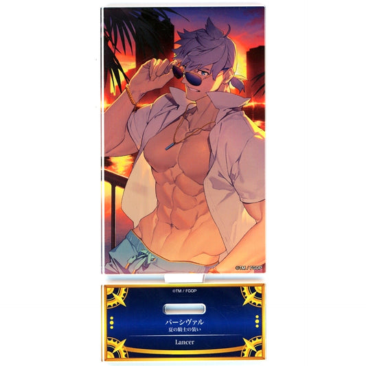 Lancer/Percival Summer Knight's Attire Acrylic Stand Fate/Grand Order Servant Art Chronicle -Final Ascension Exhibition- [USED]