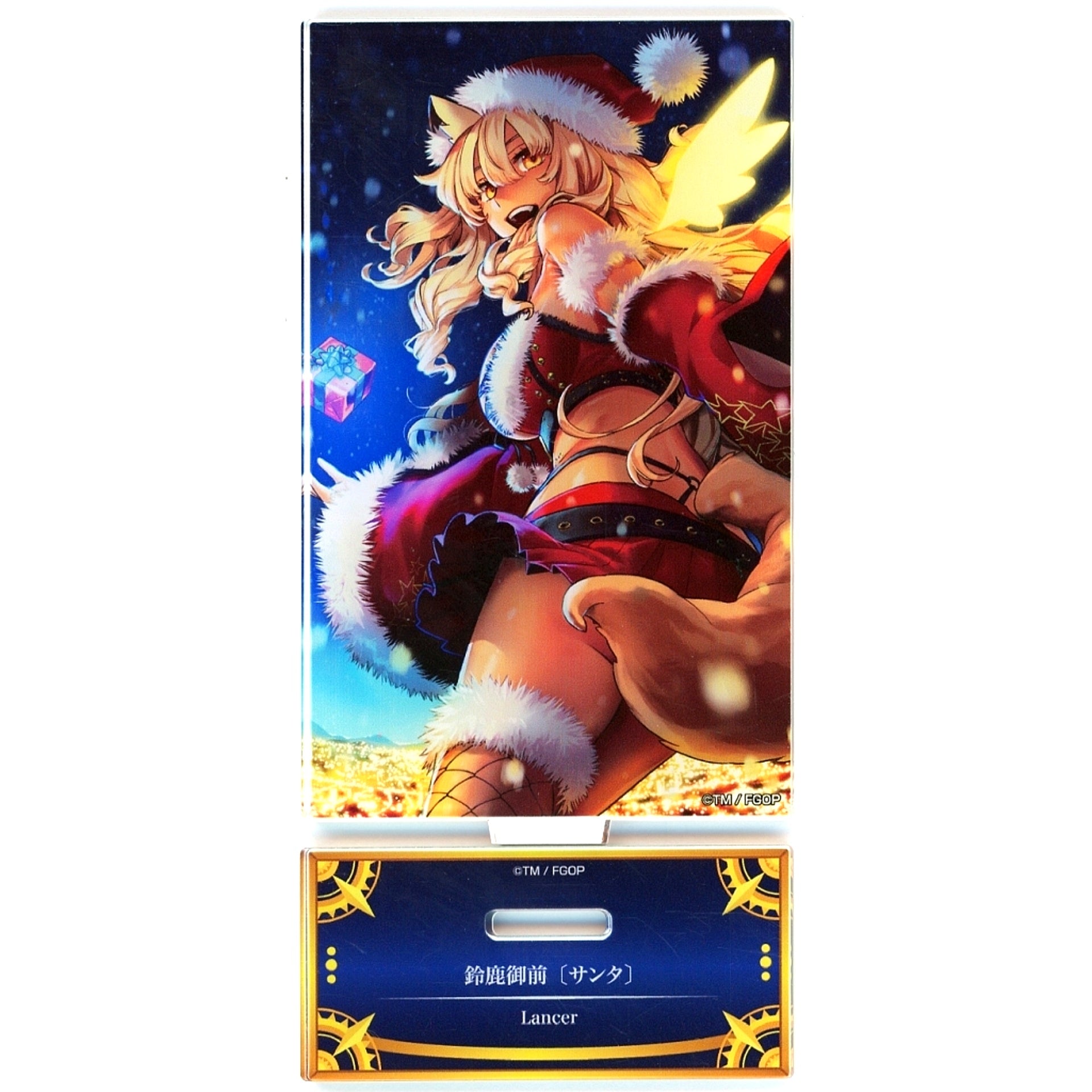 Lancer/Suzuka Gozen Santa Acrylic Stand Fate/Grand Order Servant Art Chronicle -Final Ascension Exhibition- [USED]