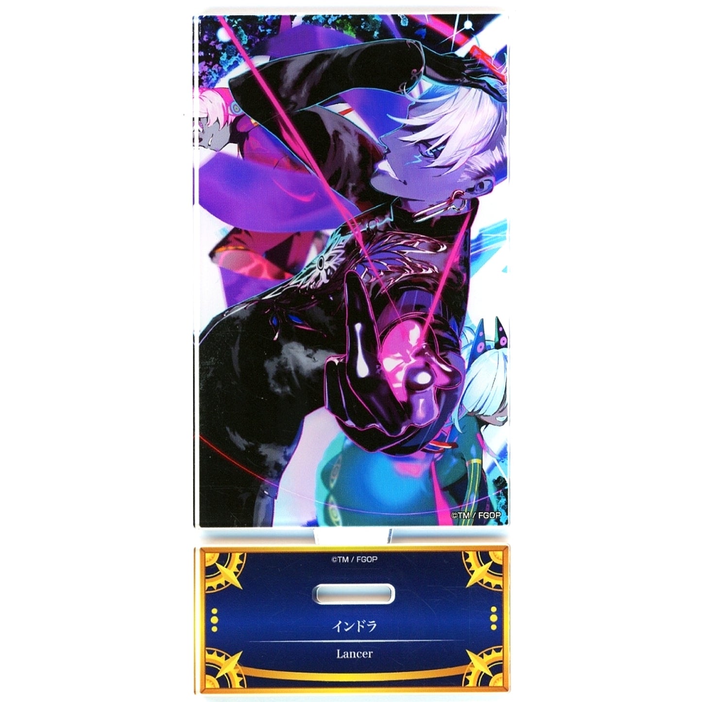 Lancer/Indra Fate/Grand Order Servant Art Chronicle -Final Ascension Exhibition- Acrylic Stand [USED]