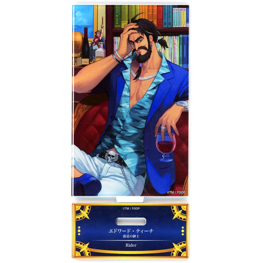 Edward Teach Rider Midsummer Gentleman Fate/Grand Order Acrylic Stand Servant Art Chronicle Final Ascension Exhibition [USED]