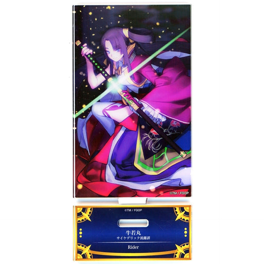 Ushiwakamaru Rider Psychedelic Wandering Tale Fate/Grand Order Servant Art Chronicle Final Ascension Exhibition Acrylic Stand [USED]