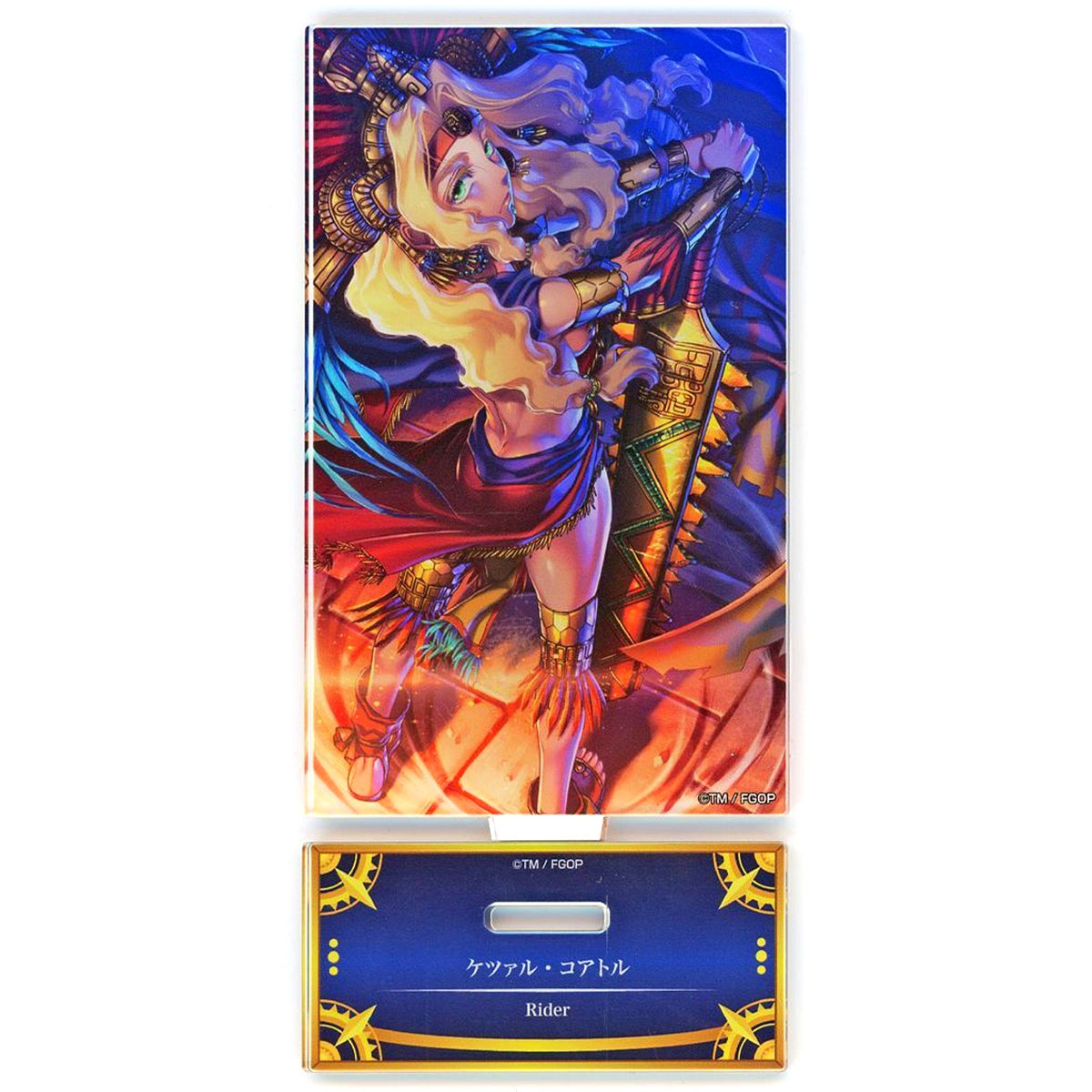 Rider / Quetzalcoatl Acrylic Stand Fate/Grand Order Servant Art Chronicle -Final Ascension Exhibition- [USED]