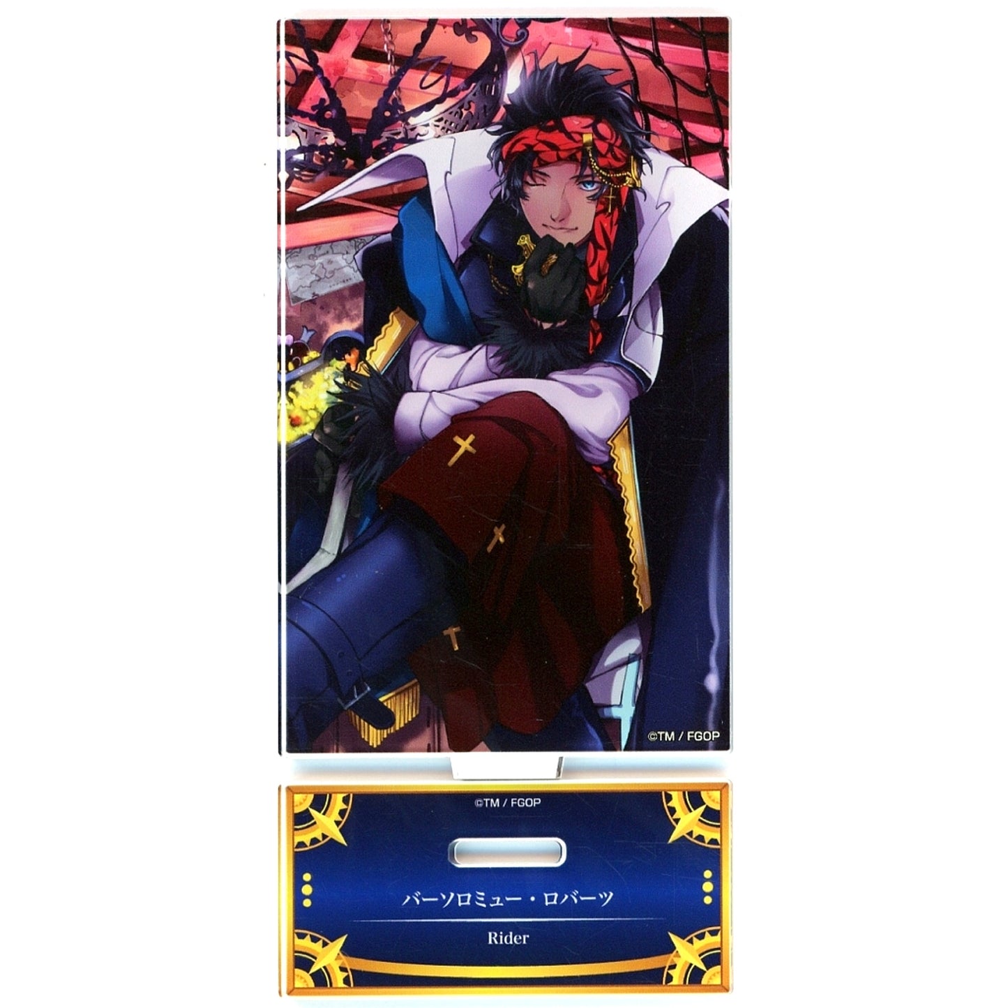 Rider Bartholomew Roberts Acrylic Stand Fate/Grand Order Servant Art Chronicle Final Ascension Exhibition [USED]