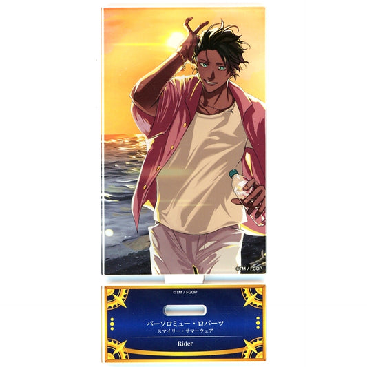 Rider Bartholomew Roberts Smiley Summer Wear Acrylic Stand Fate/Grand Order Servant Art Chronicle Final Ascension Exhibition [USED]