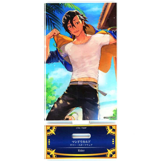 Rider Mandricardo Summer Sports Wear Acrylic Stand Fate/Grand Order Servant Art Chronicle Final Ascension Exhibition [USED]