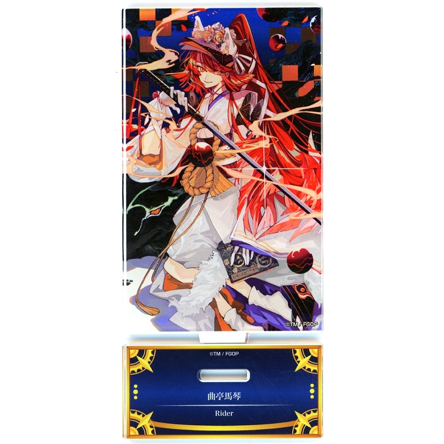 Rider/Kyokutei Bakin Fate/Grand Order Servant Art Chronicle Final Ascension Exhibition Acrylic Stand [USED]