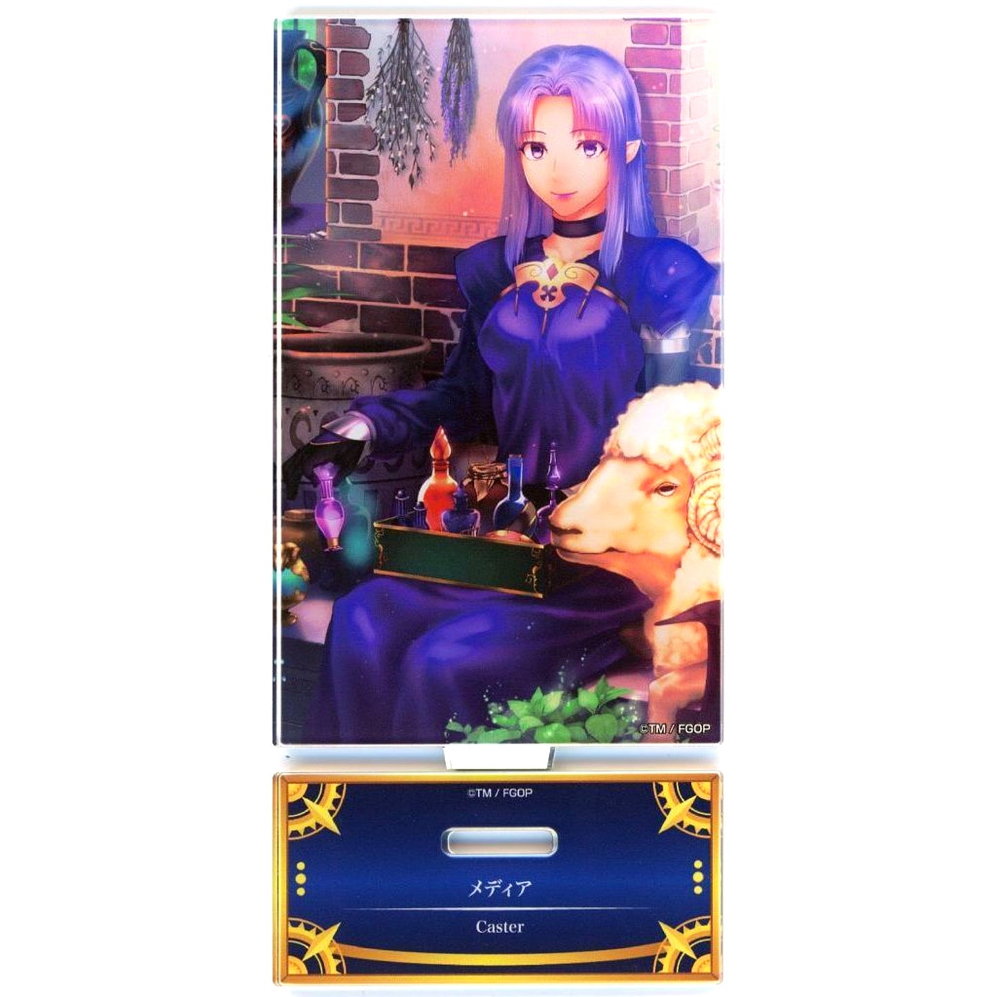 Caster/Medea Fate/Grand Order Servant Art Chronicle Final Ascension Exhibition Acrylic Stand [USED]
