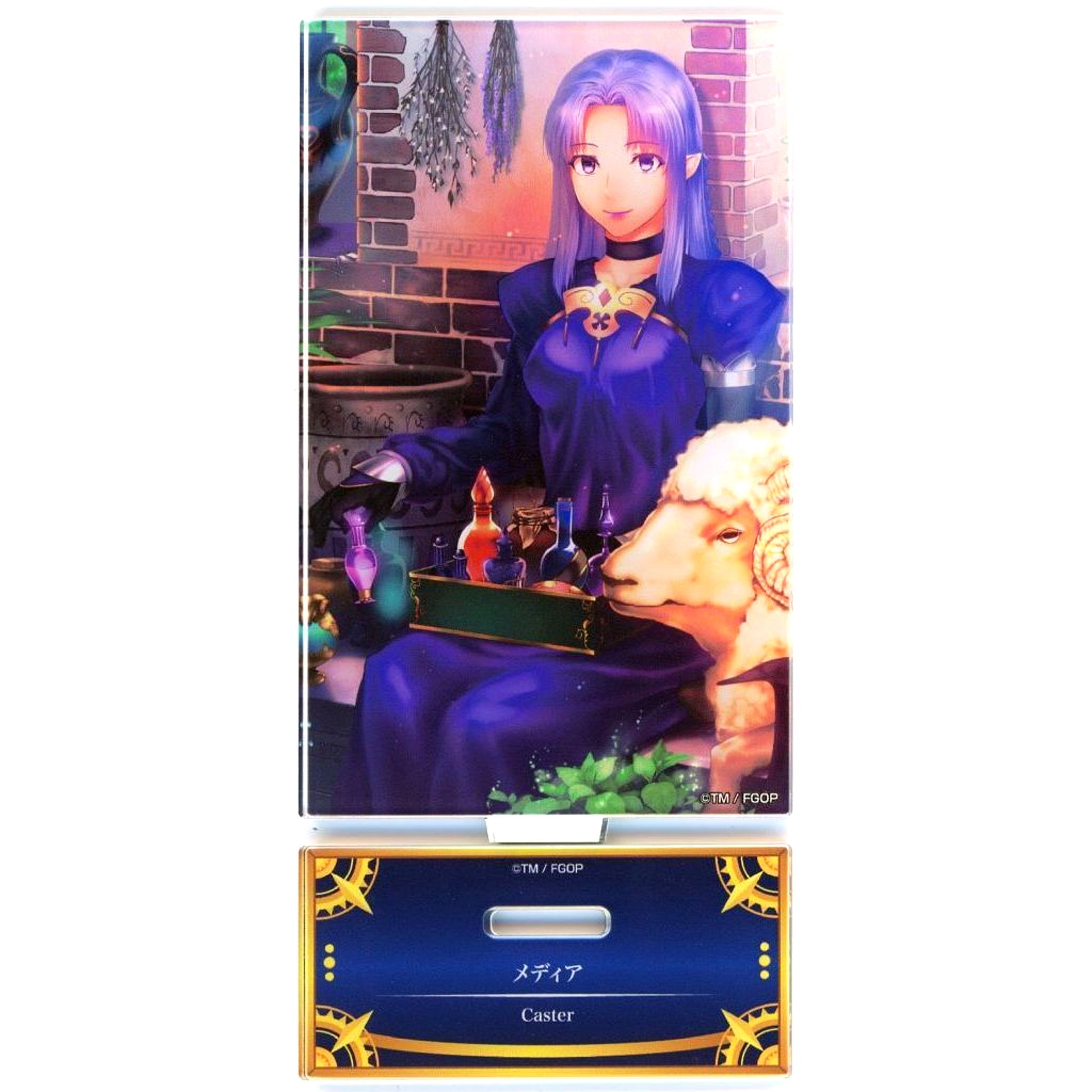 Caster/Medea Fate/Grand Order Servant Art Chronicle Final Ascension Exhibition Acrylic Stand [USED]