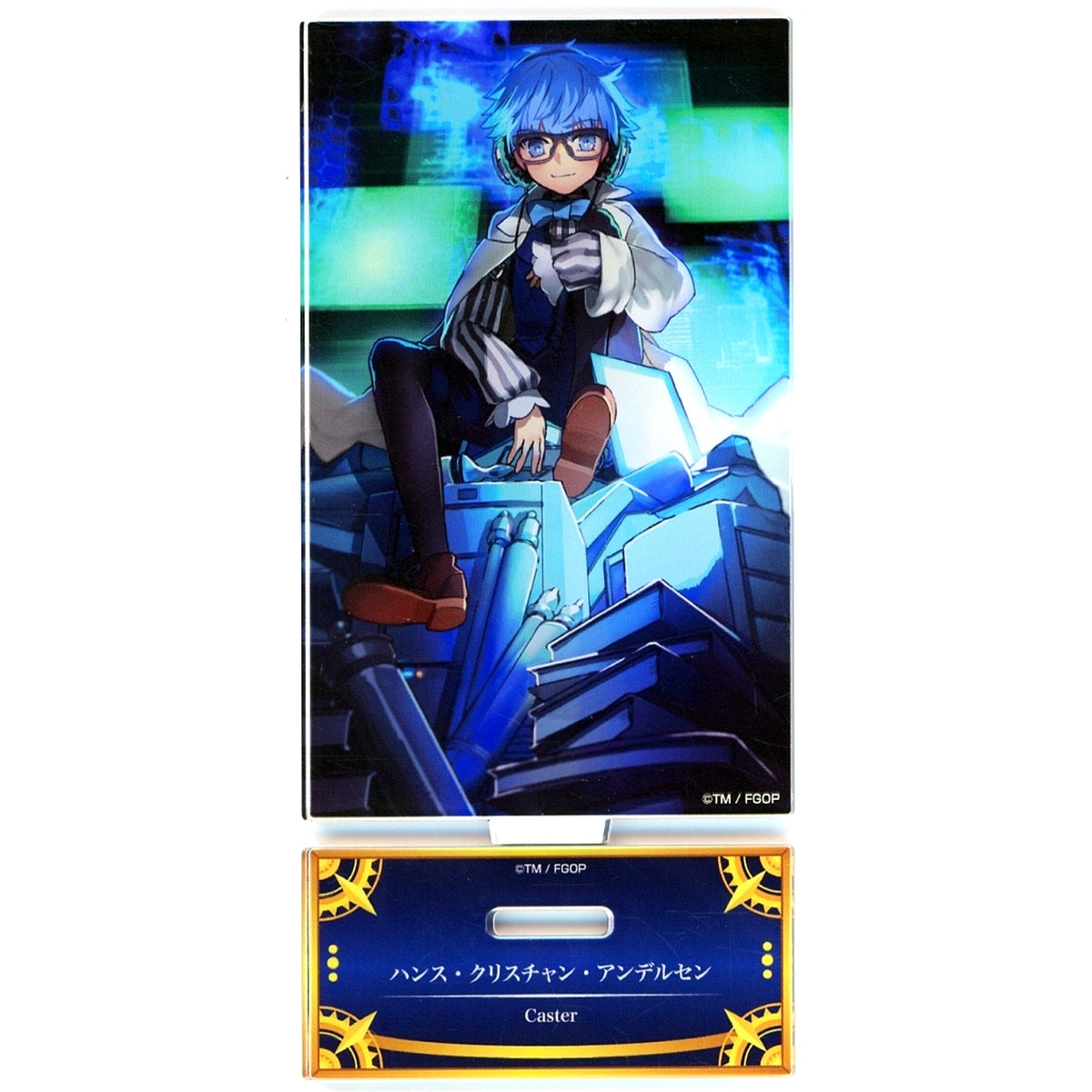 Caster/Hans Christian Andersen Acrylic Stand Fate/Grand Order Servant Art Chronicle -Final Ascension Exhibition- [USED]