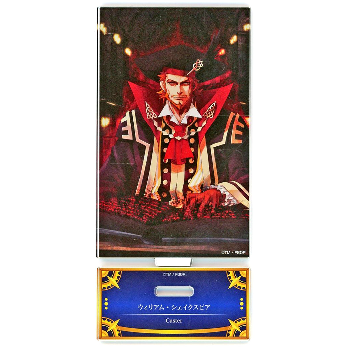 Caster/William Shakespeare Acrylic Stand Fate/Grand Order Servant Art Chronicle -Final Ascension Exhibition- [USED]