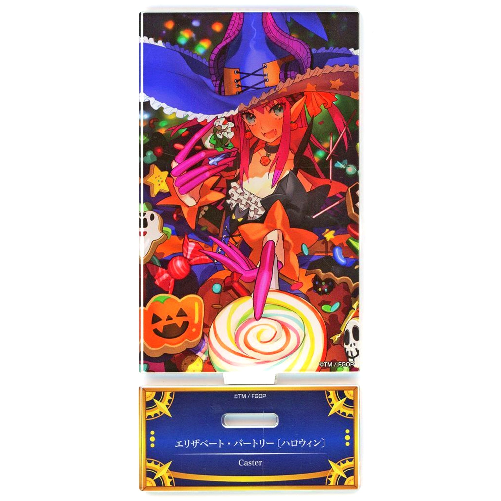 Elisabeth Bathory Halloween Caster Fate/Grand Order Acrylic Stand Servant Art Chronicle Final Ascension Exhibition [USED]