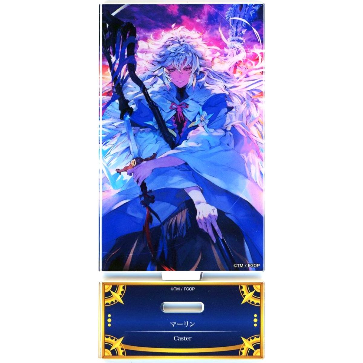Caster, Merlin Fate/Grand Order Acrylic Stand Fate/Grand Order Servant Art Chronicle -Final Ascension Exhibition- [USED]