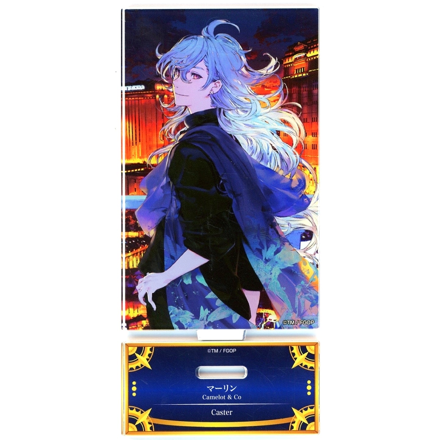 Caster Merlin Camelot & Co Acrylic Stand Fate/Grand Order Servant Art Chronicle Final Ascension Exhibition [USED]