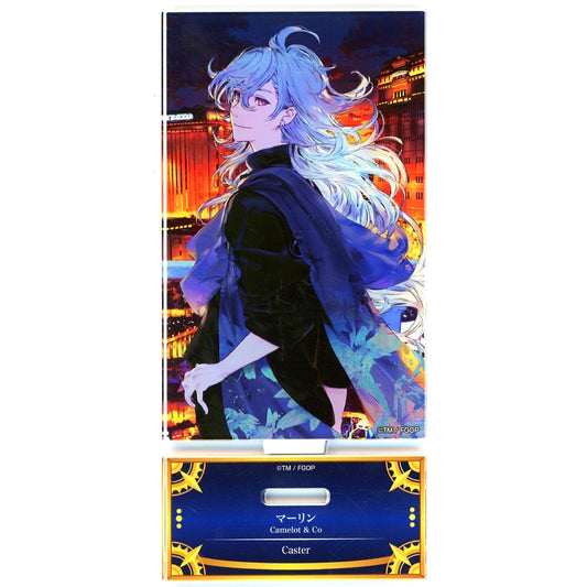 Caster Merlin Camelot & Co Acrylic Stand Fate/Grand Order Servant Art Chronicle Final Ascension Exhibition [USED]