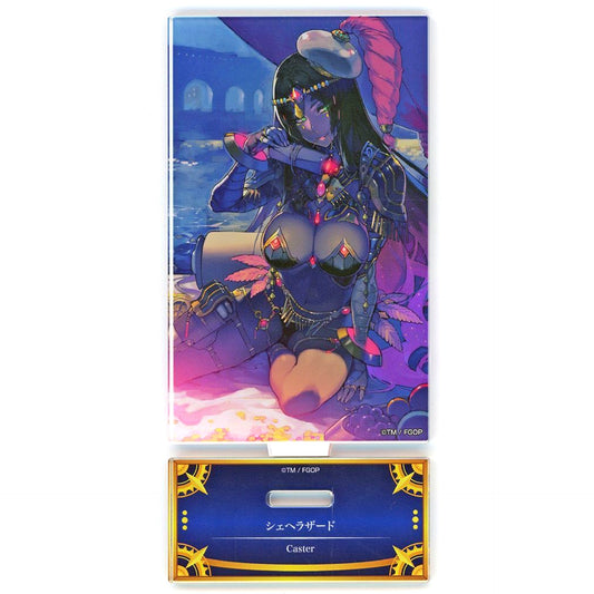 Caster Scheherazade Acrylic Stand Fate/Grand Order Servant Art Chronicle Final Ascension Exhibition [USED]
