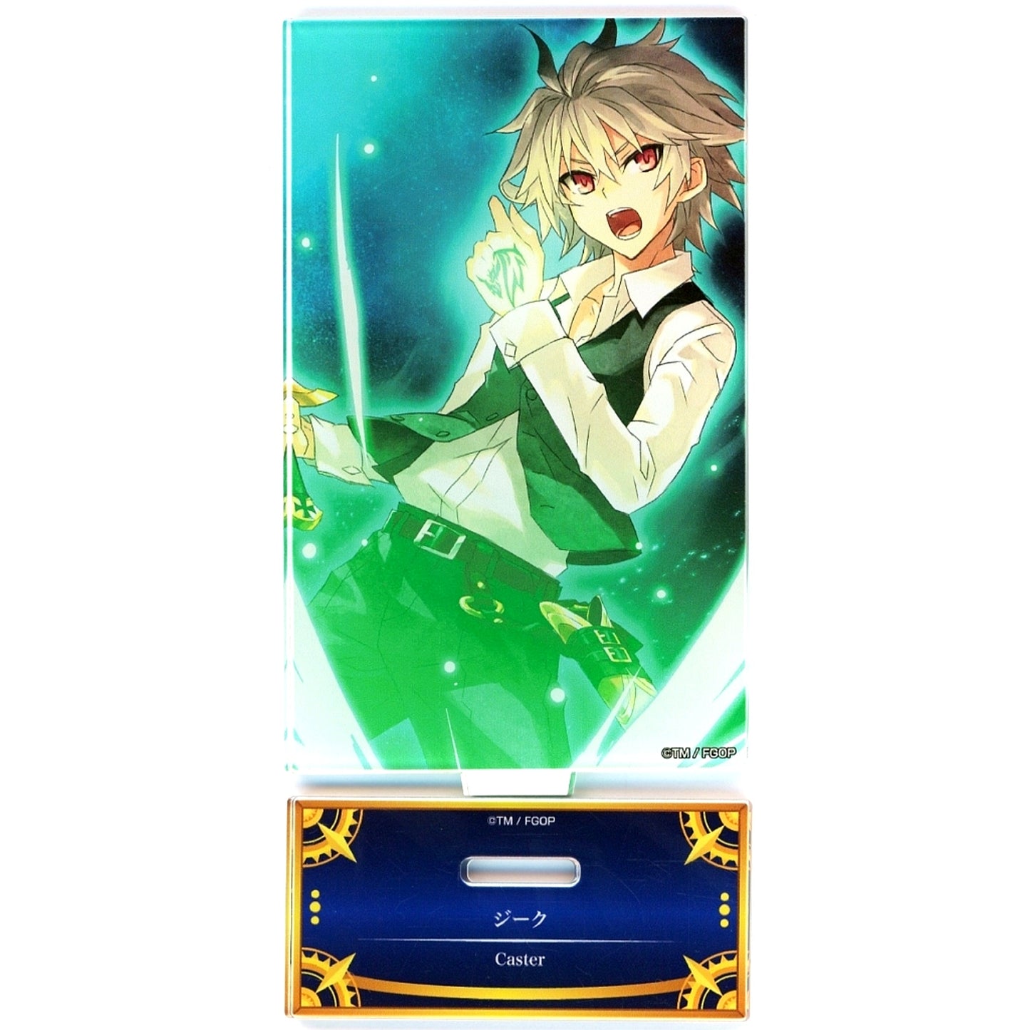 Caster / Sieg Acrylic Stand Fate/Grand Order Servant Art Chronicle -Final Ascension Exhibition- [USED]