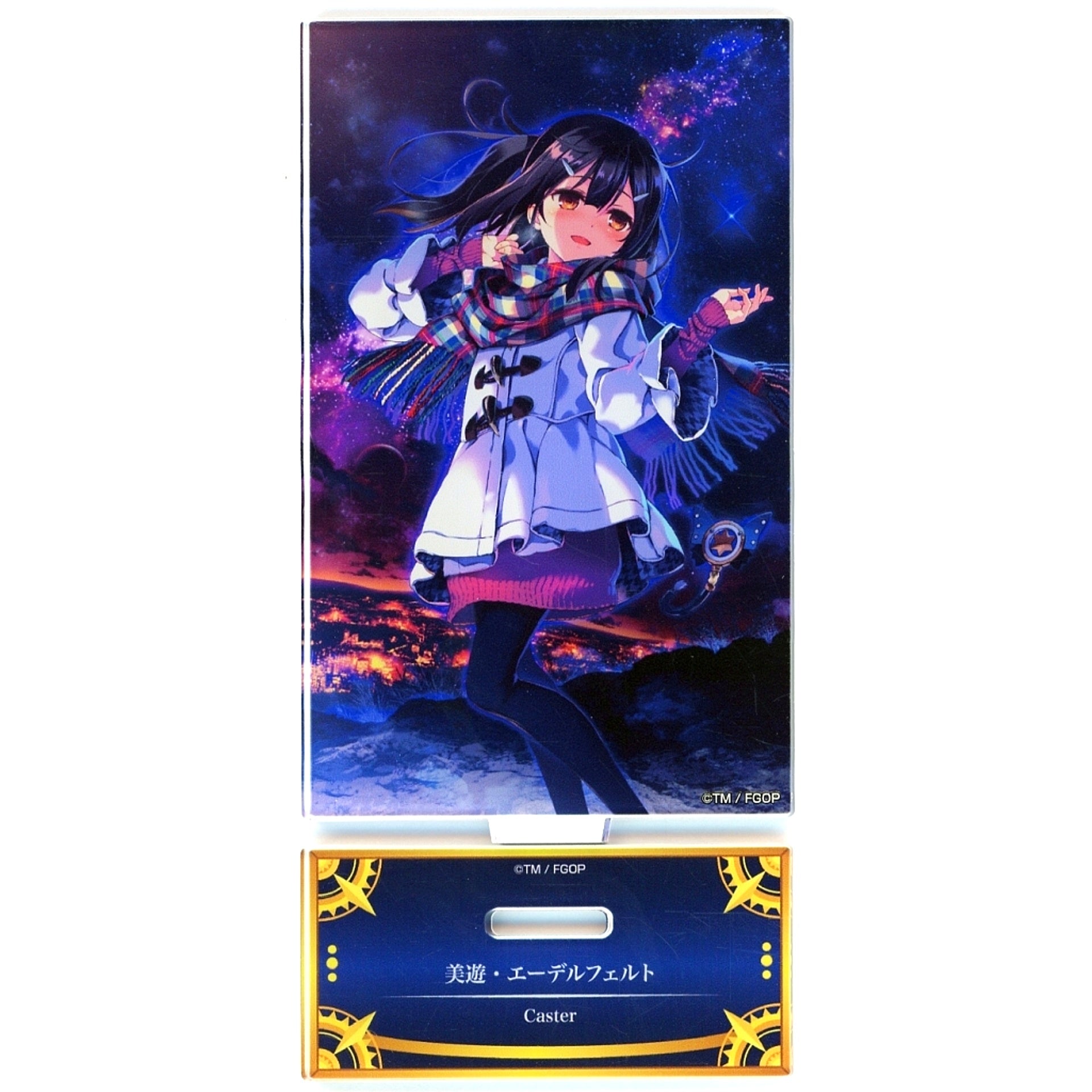 Miyu Edelfelt Caster Fate/Grand Order Servant Art Chronicle Final Ascension Exhibition Acrylic Stand [USED]