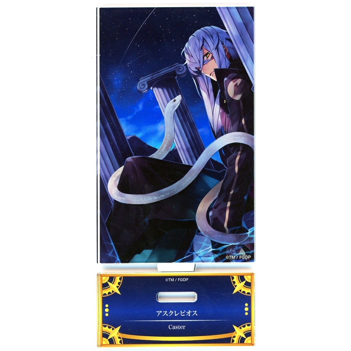 Caster/Asclepius Fate/Grand Order Servant Art Chronicle Final Ascension Exhibition Acrylic Stand [USED]
