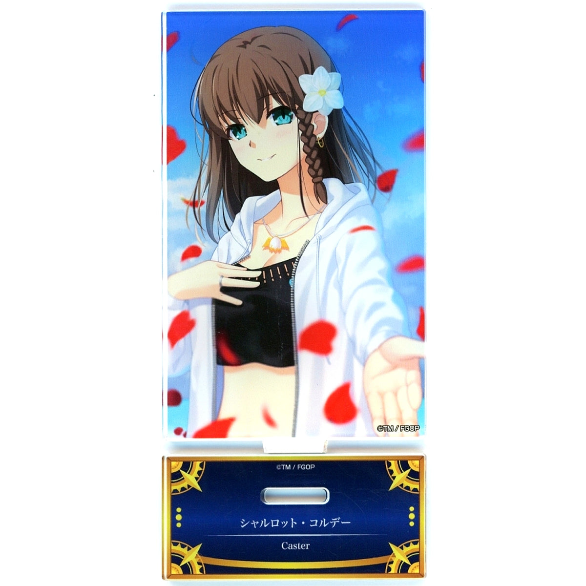 Caster / Charlotte Corday Acrylic Stand Fate/Grand Order Servant Art Chronicle -Final Ascension Exhibition- [USED]