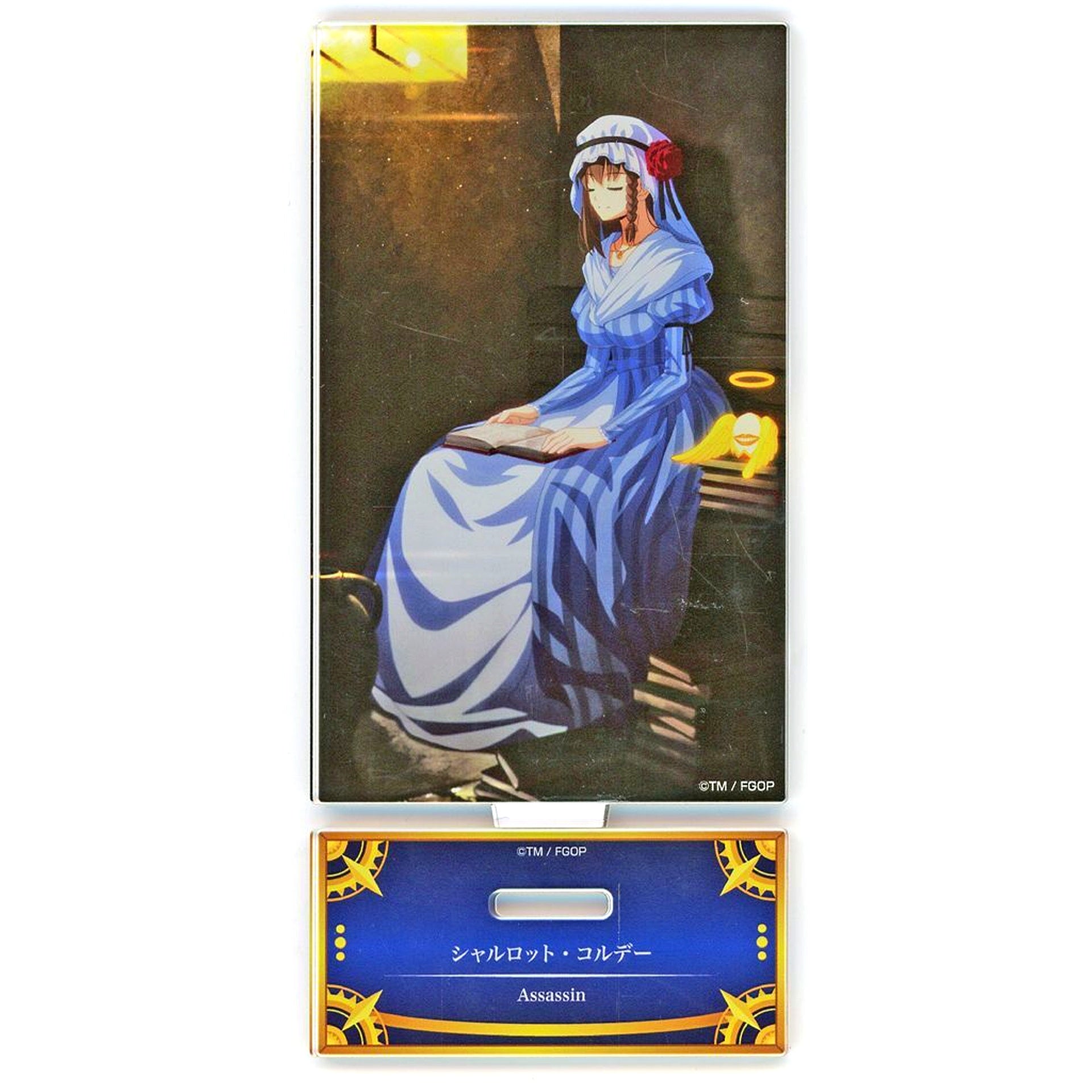 Charlotte Corday Assassin Fate/Grand Order Acrylic Stand Servant Art Chronicle Final Ascension Exhibition [USED]
