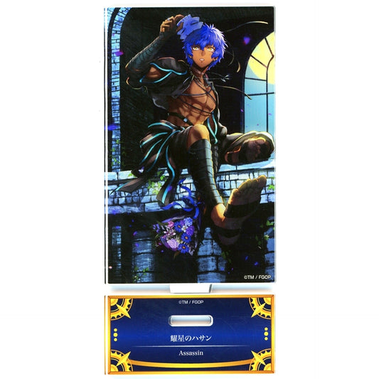 Hassan of the Shining Star Assassin Fate/Grand Order Acrylic Stand Servant Art Chronicle Final Ascension Exhibition [USED]