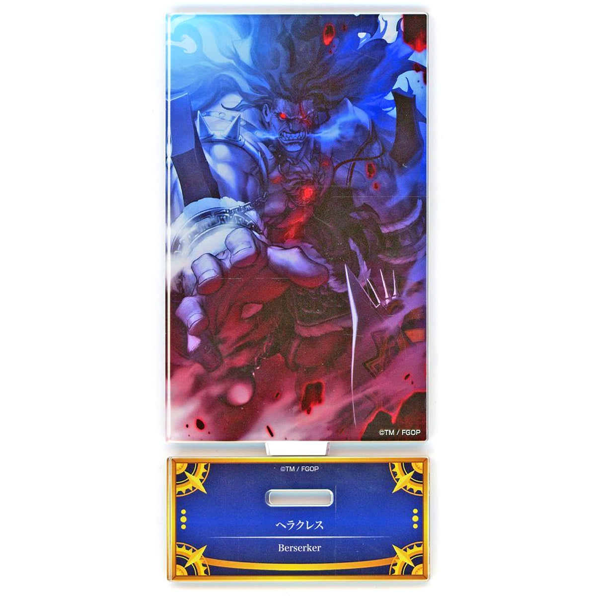 Heracles Berserker Fate/Grand Order Servant Art Chronicle Final Ascension Exhibition Acrylic Stand [USED]