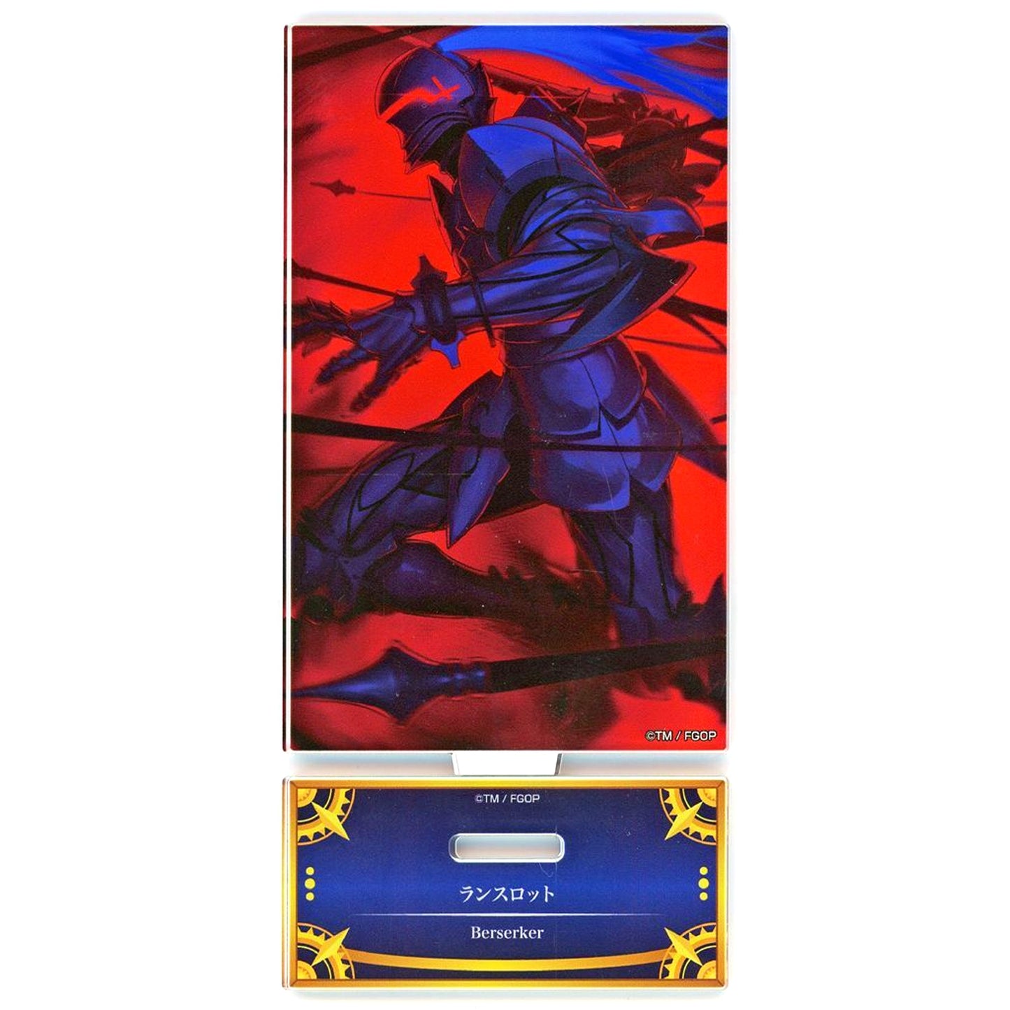 Lancelot Berserker Fate/Grand Order Servant Art Chronicle Final Ascension Exhibition Acrylic Stand [USED]