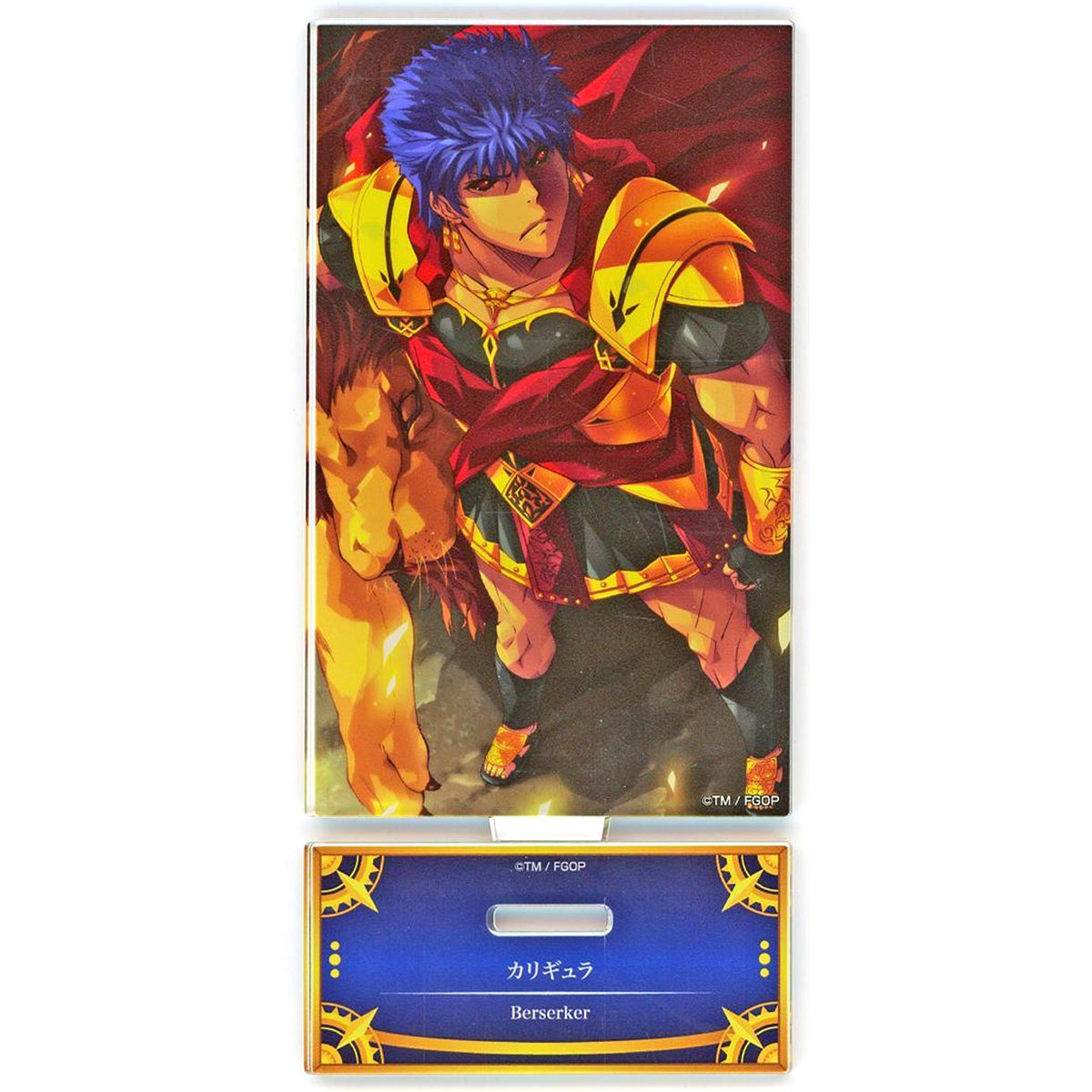 Caligula Berserker Fate/Grand Order Acrylic Stand Servant Art Chronicle Final Ascension Exhibition [USED]