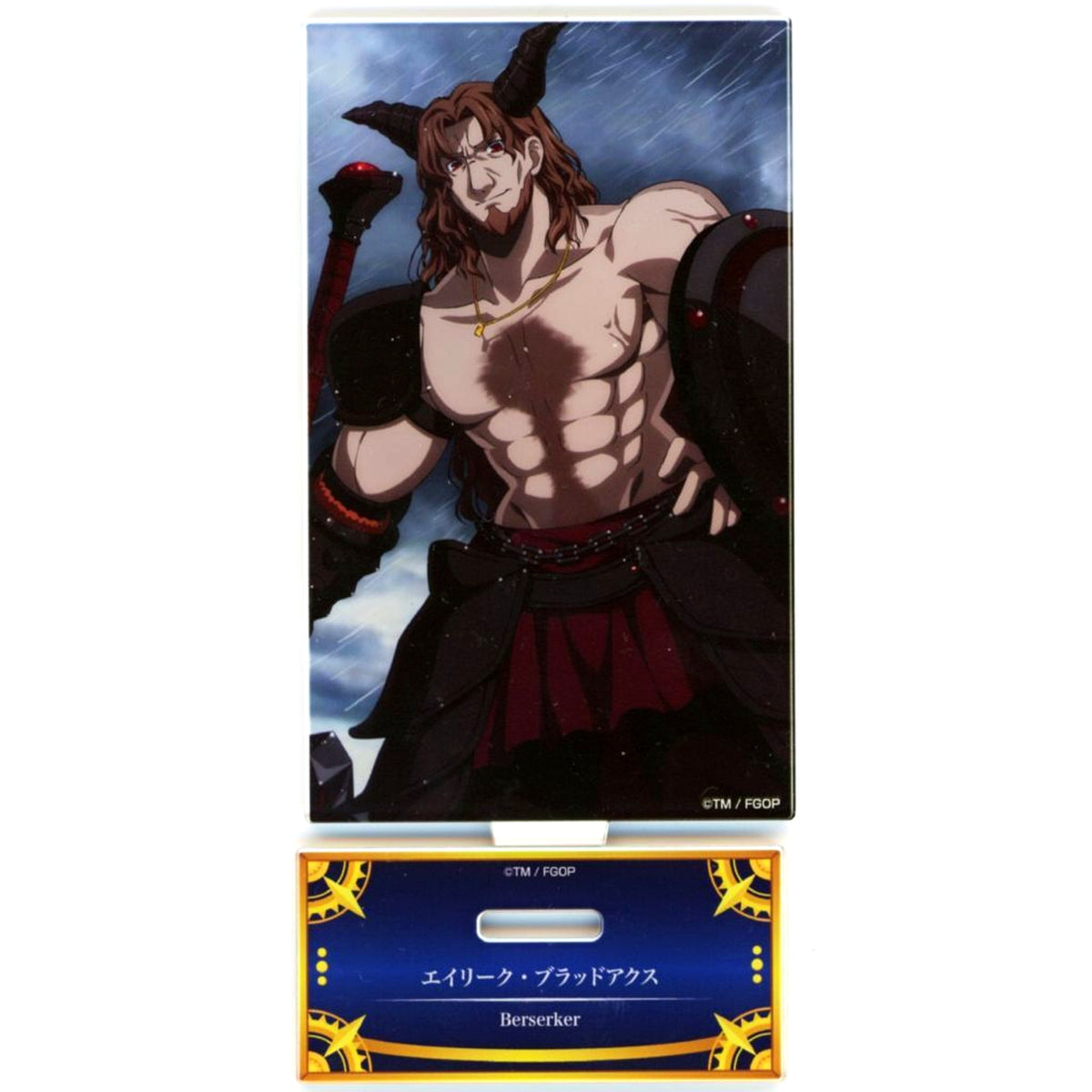 Berserker/Eric Bloodaxe Fate/Grand Order Servant Art Chronicle Final Ascension Exhibition Acrylic Stand [USED]