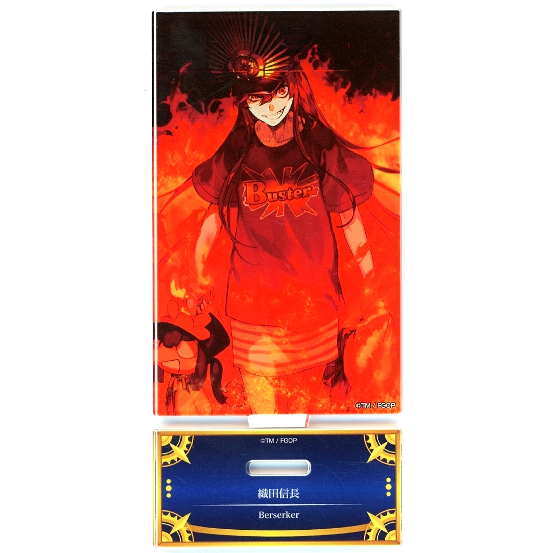 Berserker / Nobunaga Oda Acrylic Stand Fate/Grand Order Servant Art Chronicle -Final Ascension Exhibition- [USED]