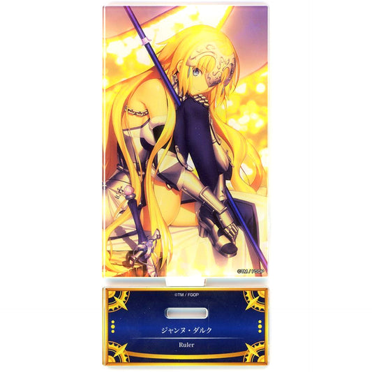 Ruler Jeanne d'Arc Acrylic Stand Fate/Grand Order Servant Art Chronicle Final Ascension Exhibition [USED]