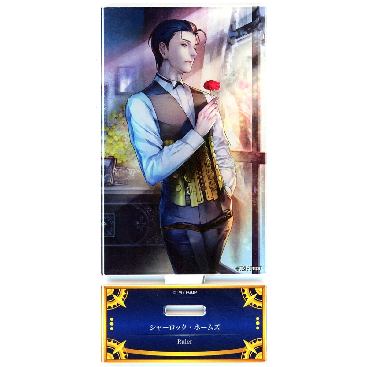 Sherlock Holmes Ruler Fate/Grand Order Acrylic Stand Servant Art Chronicle Final Ascension Exhibition [USED]