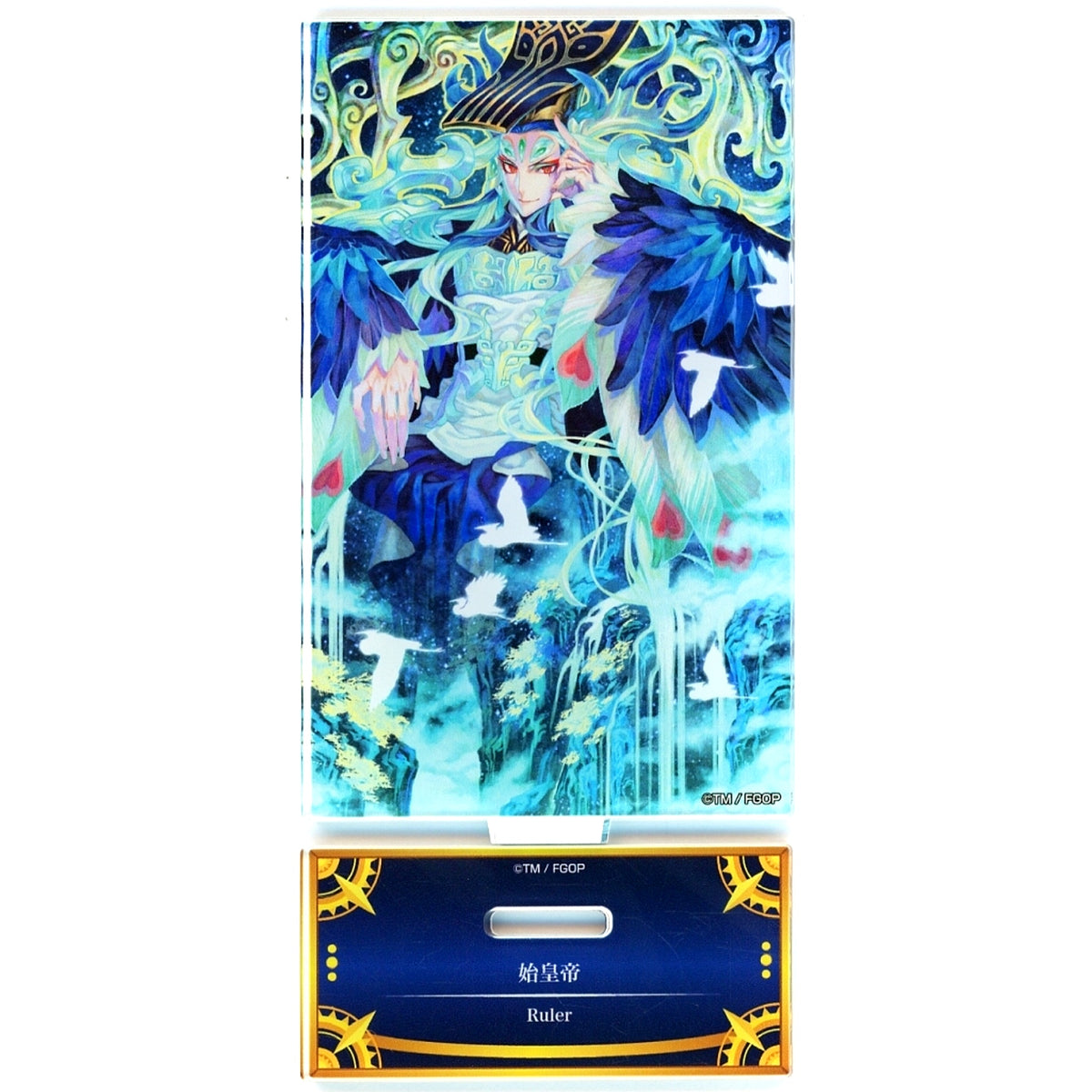 Qin Shi Huang Ruler Fate/Grand Order Servant Art Chronicle Final Ascension Exhibition Acrylic Stand [USED]