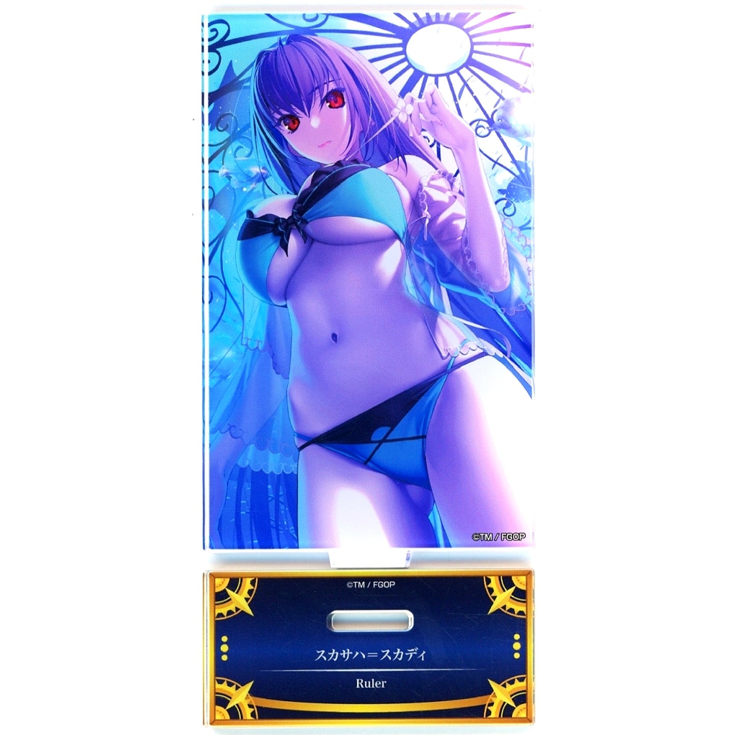 Ruler/Scathach-Skadi Fate/Grand Order Servant Art Chronicle -Final Ascension Exhibition- Acrylic Stand [USED]