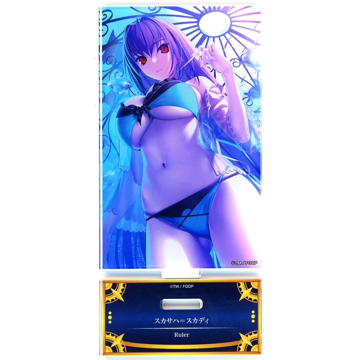Ruler/Scathach-Skadi Fate/Grand Order Servant Art Chronicle -Final Ascension Exhibition- Acrylic Stand [USED]