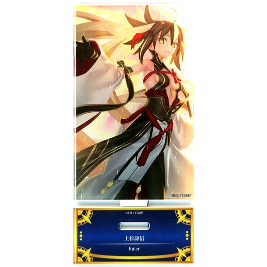 Ruler/Kenshin Uesugi Fate/Grand Order Servant Art Chronicle Final Ascension Exhibition Acrylic Stand [USED]