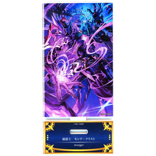 Avenger The Count of Monte Cristo Acrylic Stand Fate/Grand Order Servant Art Chronicle Final Ascension Exhibition [USED]