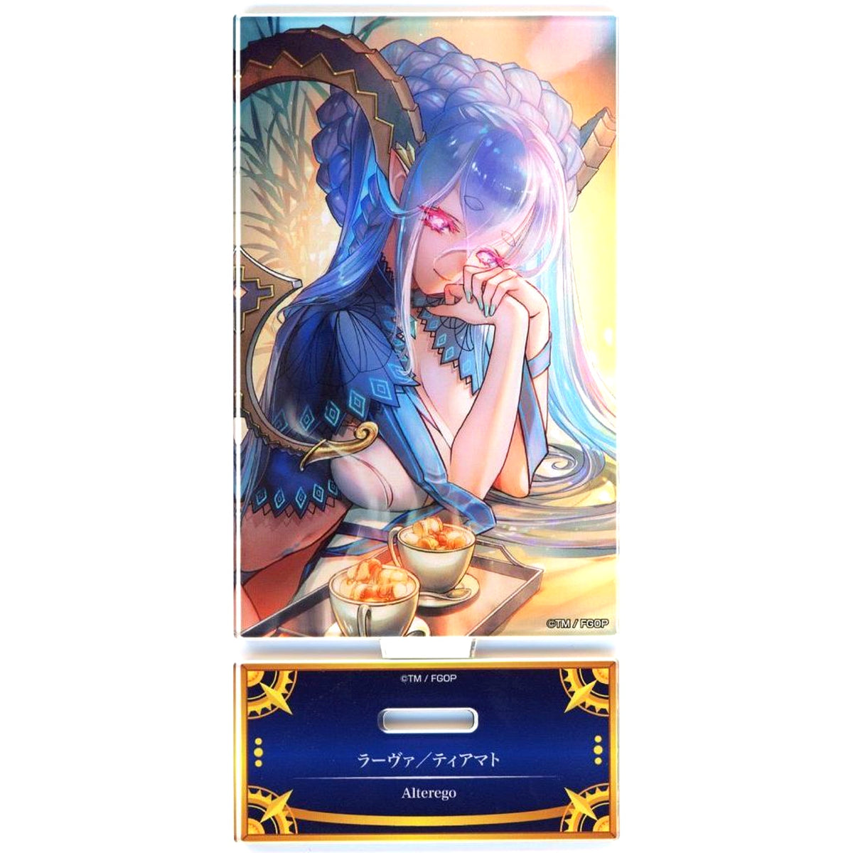 Larva/Tiamat Alter Ego Fate/Grand Order Servant Art Chronicle Final Ascension Exhibition Acrylic Stand [USED]