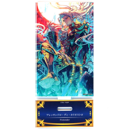 Alessandro di Cagliostro Pretender Fate/Grand Order Acrylic Stand Servant Art Chronicle Final Ascension Exhibition [USED]