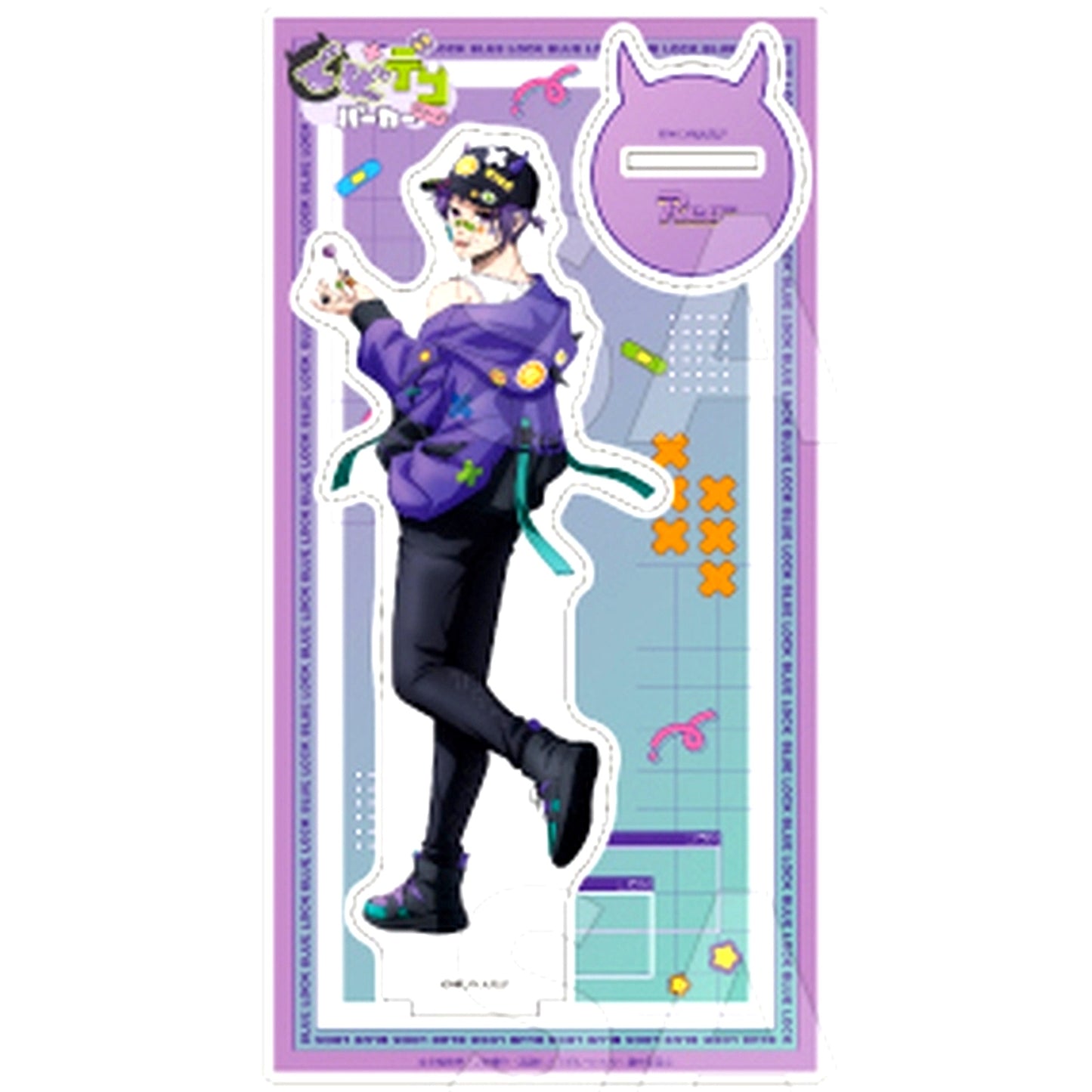 Reo Mikage Devi Deco Hoodie Acrylic Stand Blue Lock [USED]