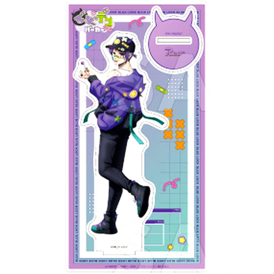 Reo Mikage Devi Deco Hoodie Acrylic Stand Blue Lock [USED]