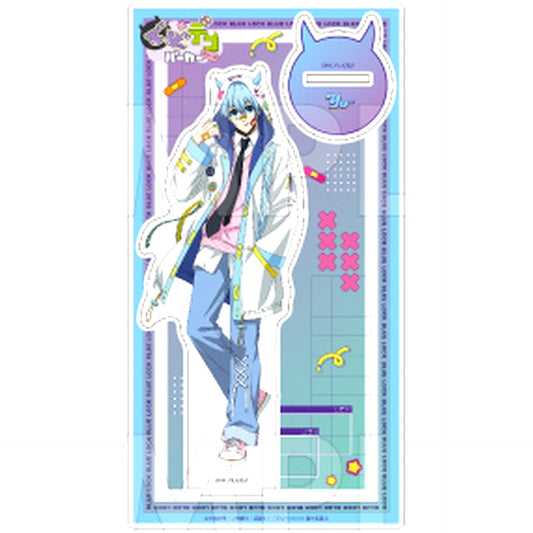 Yo Hiori Devi Deco Hoodie Acrylic Stand Blue Lock [USED]