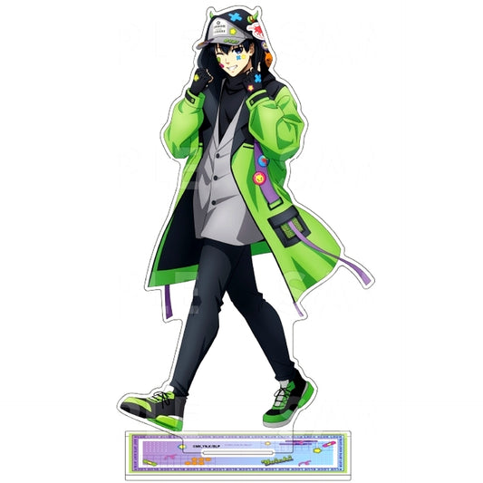 Yoichi Isagi Devi Deco Hoodie Extra Large Acrylic Stand Blue Lock [USED]