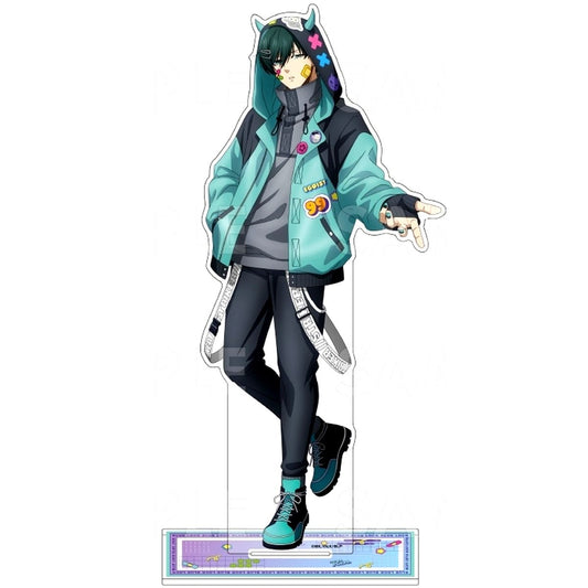 Rin Itoshi Devi Deco Extra Large Acrylic Stand Blue Lock [USED]