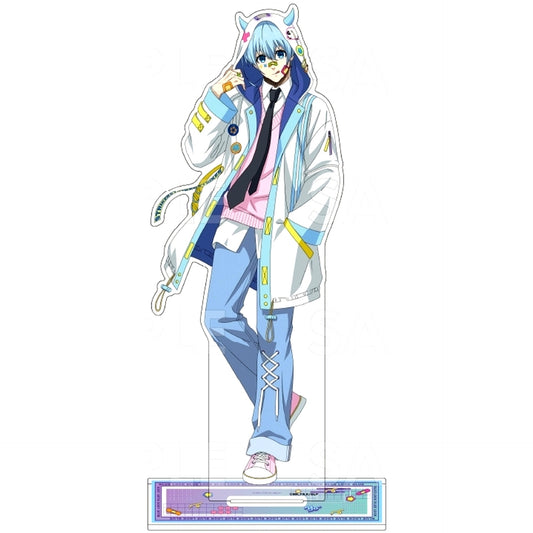 Yo Hiori Devi Deco Hoodie Extra Large Acrylic Stand Blue Lock [USED]