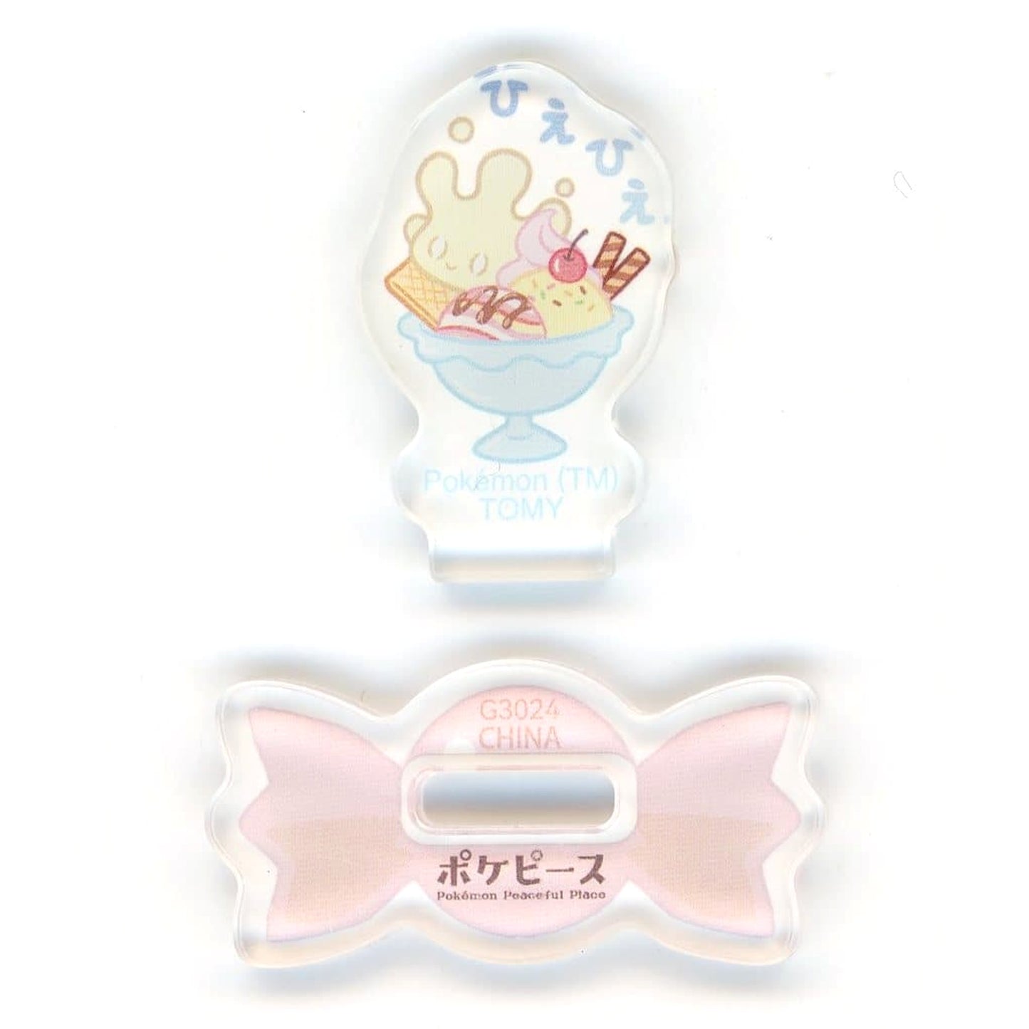 Pokemon Poke Peace Milcery Chokon to Mini Acrylic Stand Peaceful Life Acrylic Stands [USED]