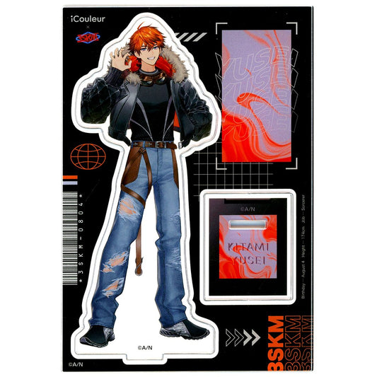 Yusei Kitami Acrylic Stand Virtual YouTuber Nijisanji 3SKM x iCouleur [USED]